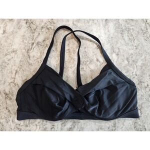 Athleta Twister Bikini Top 34B/C Style‎ 964874 Adjustable Underwire Black NWOT